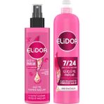 Elidor Sıvı Saç Bakım Kremi 200 ml X1 - 7/24 Şekillendirici Bakım Kremi 240 ml - Renksiz
