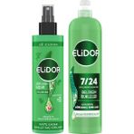 Elidor Sıvı Saç Kremi 200 ml X1 - 7/24 Şekillendirici Bakım Kremi 240 ml - Renksiz