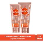 Elidor Superblend 1 Minute Onarıcı Süper Anında Onarıcı Bakım 2x170 ml Saç Bakım Kremi