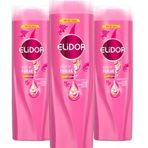 Elidor Superblend Güçlü ve Parlak E Vitamini Makademya Yağı 3x325 ml Saç Bakım Şampuanı