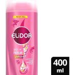 Elidor Superblend Güçlü ve Parlak E Vitamini Makademya Yağı Kolajen 400 ml Saç Bakım Şampuanı
