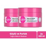 Elidor Yoğun Bakım Maskesi Güçlü ve Parlak 220 ml X2 - Renksiz