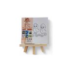 Elif 15X15 Şövaleli Mini Tuval - --