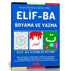 Elif-Ba Harfleri Boyama ve Yazma Kitabı