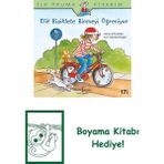 Elif Bisiklete Binmeyi Öğreniyor + Boyama Kitabı