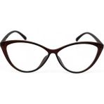 Elif Engin Blue Protect Cat-Eye Ekran Gözlüğü – Bordo