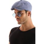 Elif İç Giyim Erkek Keten Peaky Blinders Kasket - Yazlık Pamuklu Newsboy Şapka - Standart
