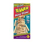 Elif İş Eğitim Denge Oyunu Cezalı Jenga -cezalı Tower - Ahşap Büyük Boy 54 Parça