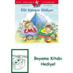 Elif Kampa Gidiyor + Boyama Kitabı