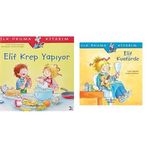 Elif Krep Yapiyor İlk Okuma Kitabım & ELİF KUAFÖRDE: İlk Okuma Kitabım (2 Kitap Set)