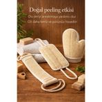 Elif Mira Doğal Kabak Lifi Kese Seti 4’lü Avantaj Paketi