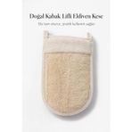 Elif Mira Kabak Lifli Eldiven Battal Vücut Kesesi