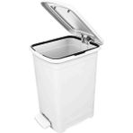 Elif Plastik 25LT Slim Pedallı Çöp Kovası