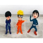Elifeshop Naruto Shippuden Anime Figür Karakter Rock Lee Naruto Uzumaki Gaara 3’lü Oyuncak Seti