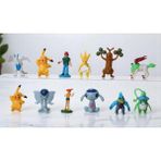 Elifeshop Pokemon Go Plus Anime Versiyon Pikachu 12LI Aksiyon Figür Oyuncak Oyun Koleksiyon Seti 57958