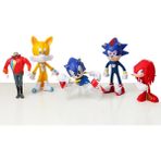 Elifeshop Sonic Boom Werehog Doctor Eggman Miles Tails Sonic Hedgehog Knuckles 5li Karakter Figür Oyuncak Seti