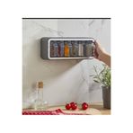 ELİFSU HOME Barones 6 lı baharatlık Kendinden Yapışkanlı Standlı Saklama Kabı ve baharatlık