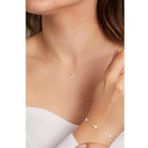 Elika Silver 925 Ayar Gümüş Minimal Kolye ve Bileklik Set