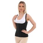 Elilom Latex Korse - Ayarlanabilir Askılı, Göbek Bölgesi İnceltici, 7 Çelik Balenli, Şekillendirici (TINKY) Siyah 38