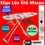 Elips Lüx Ütü Masası