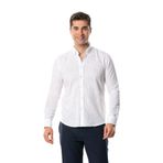 Eliş Şile Bezi Ada Şile Bezi Uzun Kol Yazlık Gömlek, 2XL, 172.04, Beyaz, Erkek