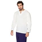 Eliş Şile Bezi Haki 3049 Uzun Kol Bisiklet Yaka Erkek T-Shirt