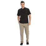 Eliş Şile Bezi Kısa Kol Bodrum Erkek Yazlık T-shirt Siyah 3003