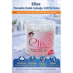 Elise Pamuklu Kulak Çubuğu 100'Lü 1 Kutu Hijyenik Pamuk Uçlu Kulak Temizleme Çubuğu