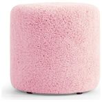 Elissa Home Lisa Puf -Makyaj Masası Pufu - Ayak Uzatma - Pembe