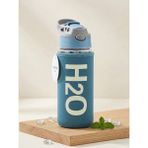 Elista H2O Kılıflı Pipetli Cam Matara * 500 ml - Mavi - 1