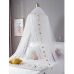 Elisyaavm Premium Cibinlik Bebek Beşik - Sünnet - Yatak Süslemesi - Beyaz Renk - 160 x 200 cm