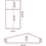 Elit Acoustic 3D Akustik Kumaş Kaplı Panel 12 Adet 30X60 CM