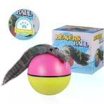 ELİT Beavers Ball Hareketli Sesli Peluş Toplu Fare Pilli Kedi Oyuncağı