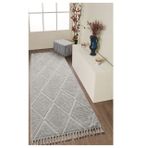 Elit Bukleli Yumuşak Peluş Post Shaggy Halı K742B, 160X230