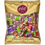 Elit Çikolata Elit Gurme Baton Çikolata 1 kg Glutensiz Bayramlık Çikolata Fındıklı Bademli Hindistan Cevizli