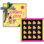 Elit Çikolata Golden Love 100. Yıl Kurdeleli Spesiyal Sarı Kutu 160 gr Glutensiz