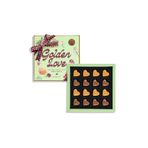 Elit Çikolata Golden Love 100. Yıl Kurdeleli Spesiyal Yeşil Kutu 160g Glutensiz