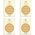 Elit Çikolata Kuvertür Beyaz Çikolata 250g 4'lü Set (4x250g) Glutensiz - 1 kg