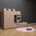 Elit Dolaplı Ranza Mdf - Beyaz - 100 x 100 cm