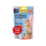 Elit Gimcat Nutripockets Balıklı ve Somonlu Kedi Ödülü 60GR