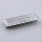 Elit Gümüş Plastik Kulp 64 Mm Mutfak Mobilya Çekmece Mutfak Dolap Dolabı Kulpları Kapak Kulbu 6.4 Cm