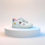Elit Nano Kids 0441 Beyaz Işıklı Rahat Günlük Kız Çocuk Ayakkabı