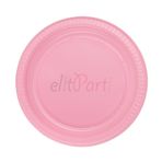 Elit Parti Pembe Plastik 22 cm 25 Adet Tabak