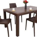 Elit Rattan 90x150 4 kişilik Nirvana Sandalye Masa Takımı