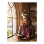 Elit Scarf ATATÜRK BASKILI FULAR-Bordo
