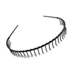 Elit Ticaret Erkek Taçı Taraklı Tel Taç Saç Tokası