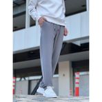 Elit Wear Yeni Sezon Rahat Kalıp Esnek Kumaş Beli Lastikli Baggy Jogger Pantolon - 2XL - Gri