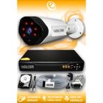 ELITCAM 1 Kameralı Uzay 1 Dış Kamera Set 2 TB HDD Full HD Gece Görüşlü Güvenlik Kamerası Sistemi