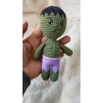 Elite Amigurumi Oyuncak Örme Hulk Çizgi Film Karakteri 1 Adet