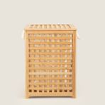 Elite Bambu Çamaşır Sepeti 62X45 cm Natural 1 Adet